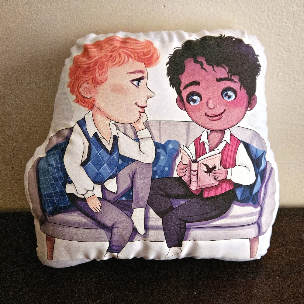 Shadow and Bone Jesper and Wylan Pillow Pal. New.